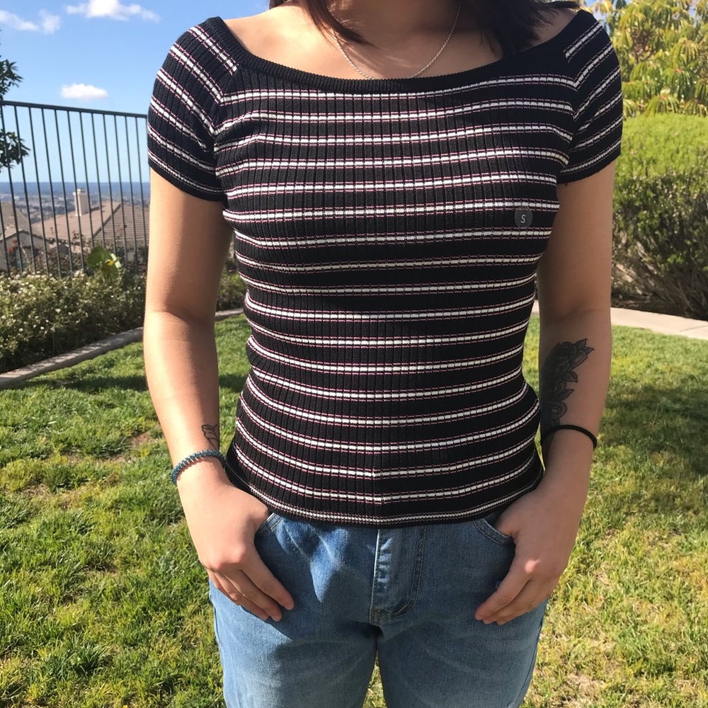 New! L.A. Hearts Striped Top from PACSUN